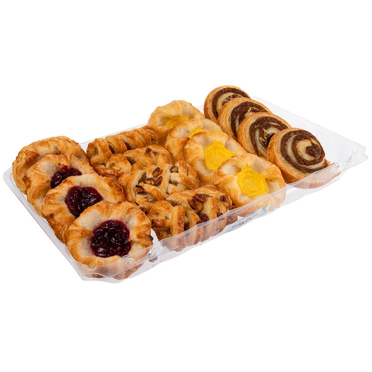 Kirkland Signature Variety Mini Danish 16pk 528g Kirkland Signature Variety Mini Danish 16pk 528g