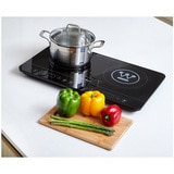 Westinghouse Twin Induction Cooker - 2400W, Black