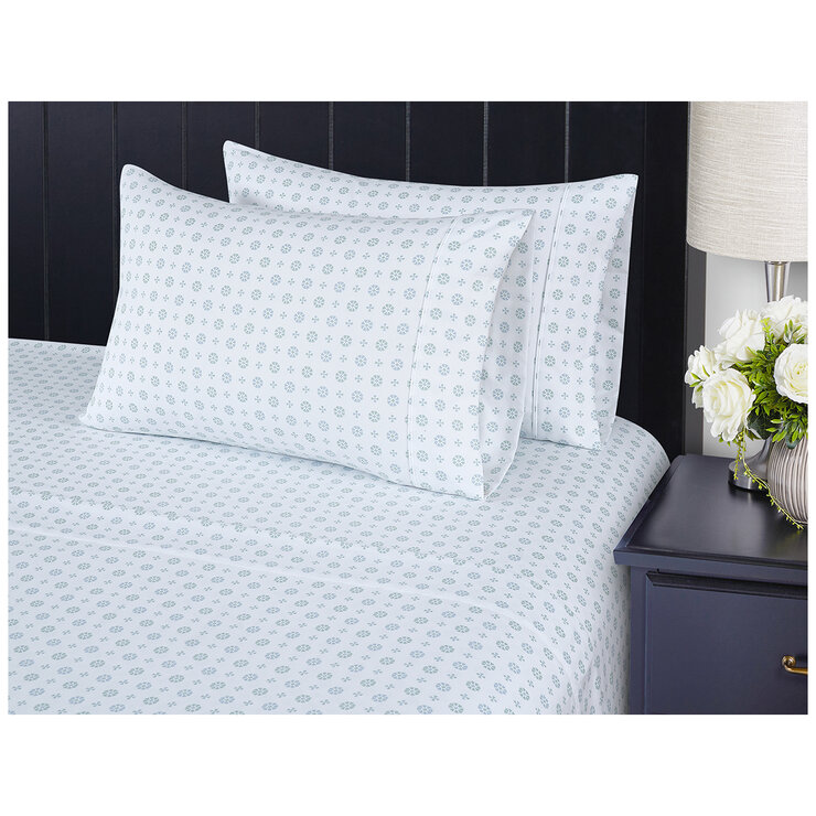 South Point Home Fashions Poly Flannel Sheet Set 6 Piece Queen