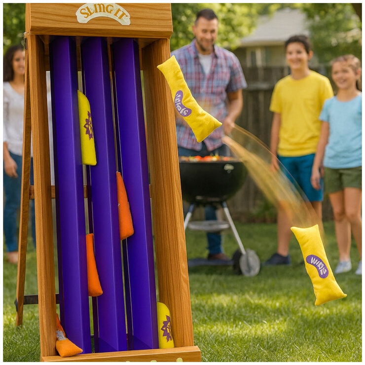 Sling It Minstrel Medieval Sausage Slinging Game