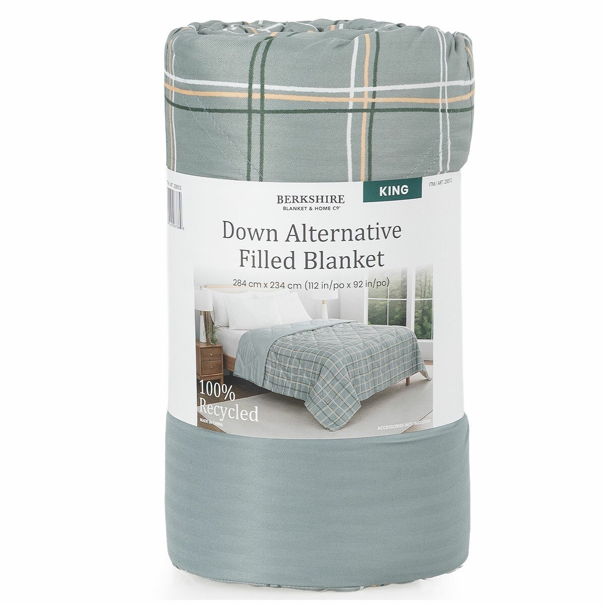 Berkshire Down Alternative Filled Blanket King Berkshire Down Alternative Filled Blanket King