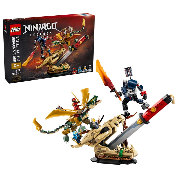 LEGO NINJAGO Battle at the Dragon’s Blade Display 71871 LEGO NINJAGO Battle at the Dragon’s Blade Display 71871