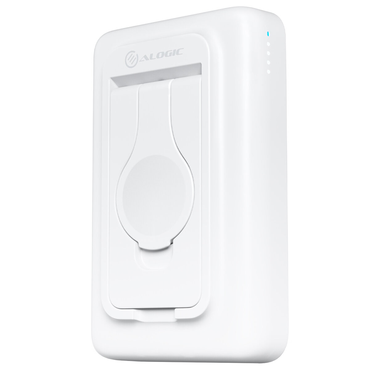 ALOGIC Lift 4-in-1 MagSafe Compatible Wireless Charging 10,000mAh Power Bank White