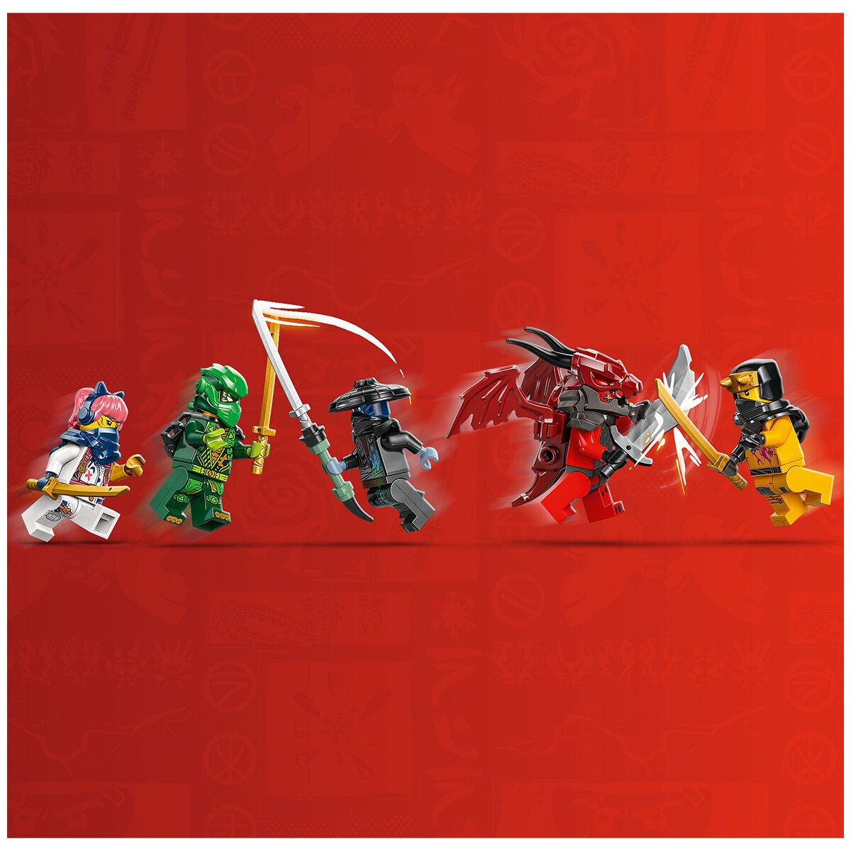 LEGO NINJAGO Thunderfang Dragon of Chaos Ninja 71832