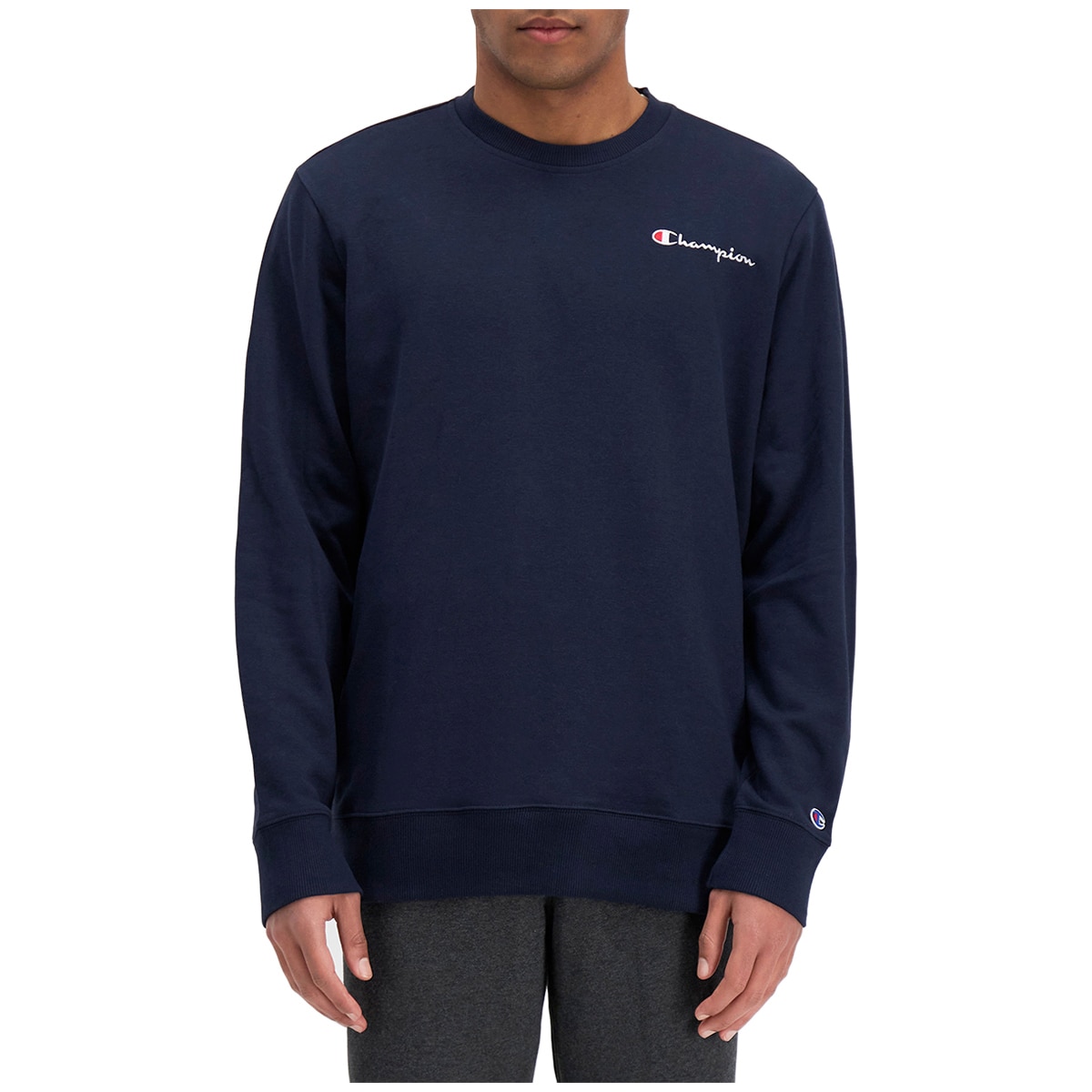 Champion Men's Crew Sweater - Navy