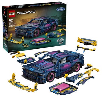 LEGO Technic Custom Garage Ford Mustang GT Car 42236 LEGO Technic Custom Garage Ford Mustang GT Car 42236