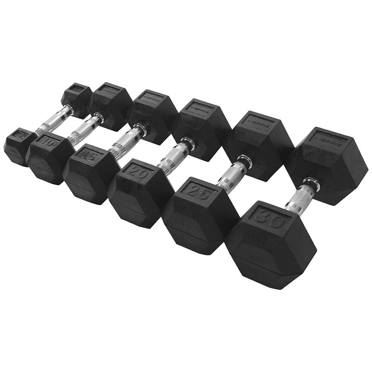 Inspire Fitness Rubber Dumbbell Set Costco Australia