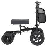 Altus Knee Scooter Walker Pneumatic Tires Black