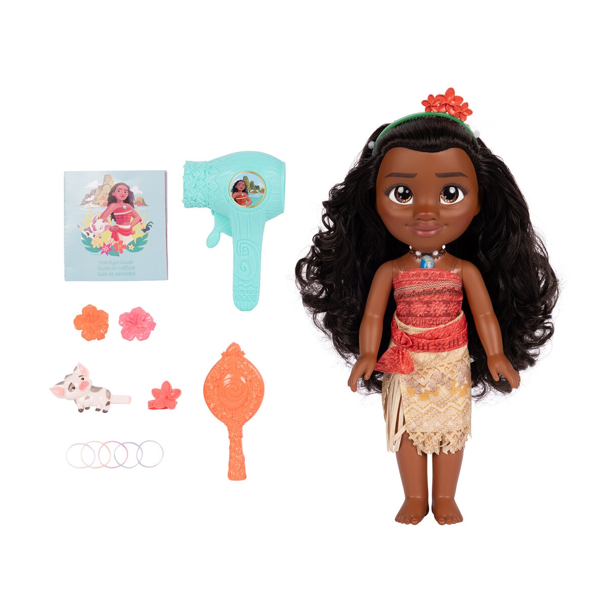 Disney Large Doll with Hair Play Set 6 Princesses Assortment