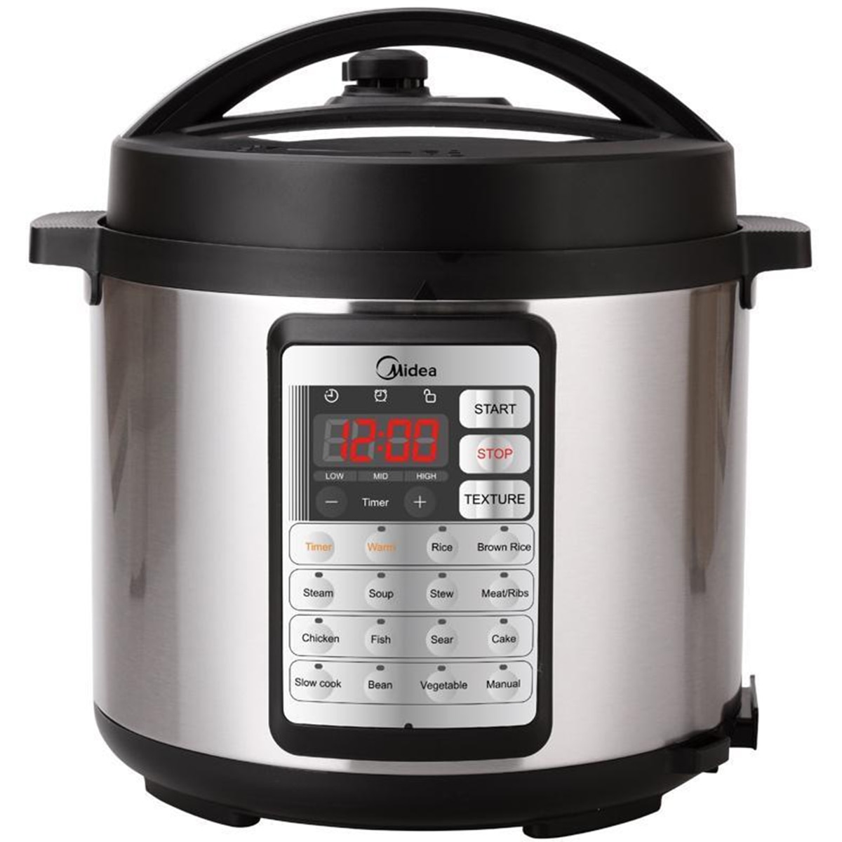 Midea 14 in 1 Multi Function Pressure Cooker MY-CS6019WP ...