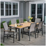 SunVilla Sara Sling Dining 7 Piece Set
