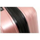 Tosca Eclipse 3 Piece Luggage Set Rose Gold