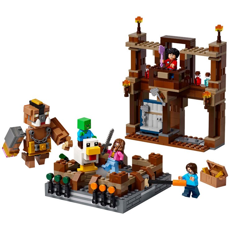 LEGO Minecraft Woodland Mansion Fighting Ring 21272
