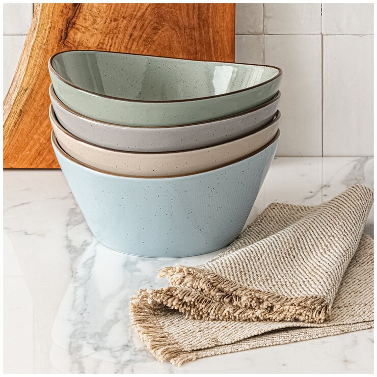 over&back Serving Bowls 4 Piece Set