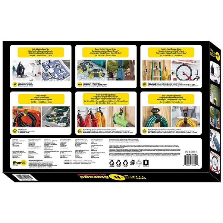 Wrap-It Storage Ultimate Organization Pack 24 Pieces