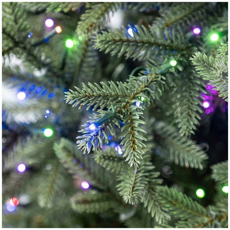 Pre-Lit Slim Aspen Artificial Christmas Tree 1.9m Pre-Lit Slim Aspen Artificial Christmas Tree 1.9m
