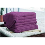 Kingtex Plain dyed 100% Combed Cotton towel range 550gsm Bath Sheet set 14 piece - Shiraz
