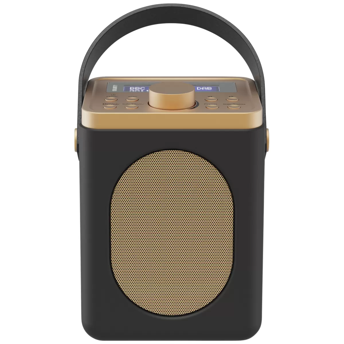 Majority Little Shelford Bluetooth & DAB Radio with Bluetooth  Black