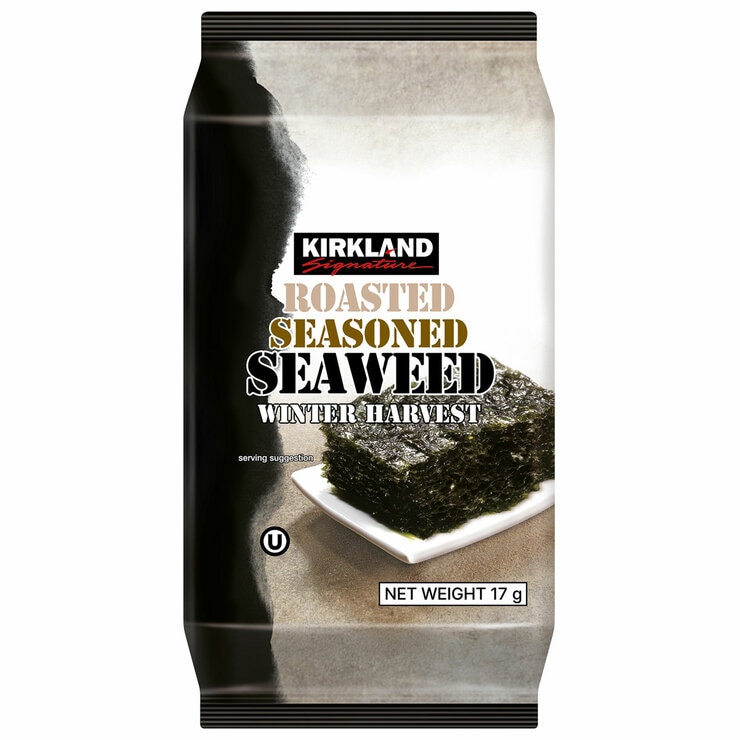 Kirkland Signature Roasted Seaweed 10x17g