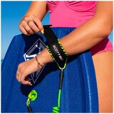 Scott Burke Surf Krypton EPS Bodyboard With Leash Blue