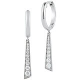 18KT White Gold 2.10CTW Diamond Bridal Set/