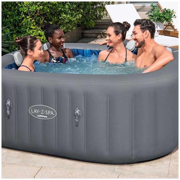 SaluSpa Coronado EnergySense Square Spa With Smart AirJet SaluSpa Coronado EnergySense Square Spa With Smart AirJet