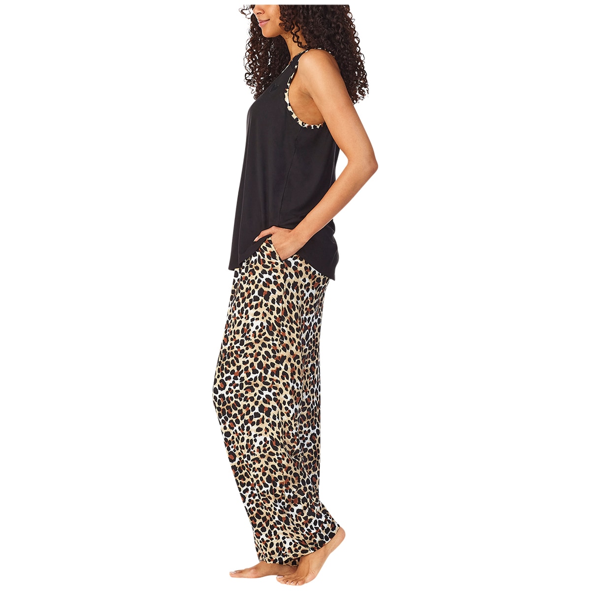 Betsey Johnson 3 Piece PJ Set - Black