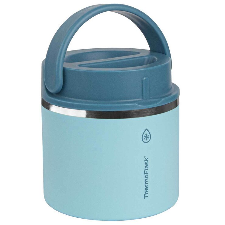 ThermoFlask 590ml Insulated Food Jar 2 Pack Blue