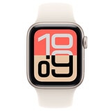 Apple Watch SE 3 Starlight Aluminium Case With Starlight Sport Band
