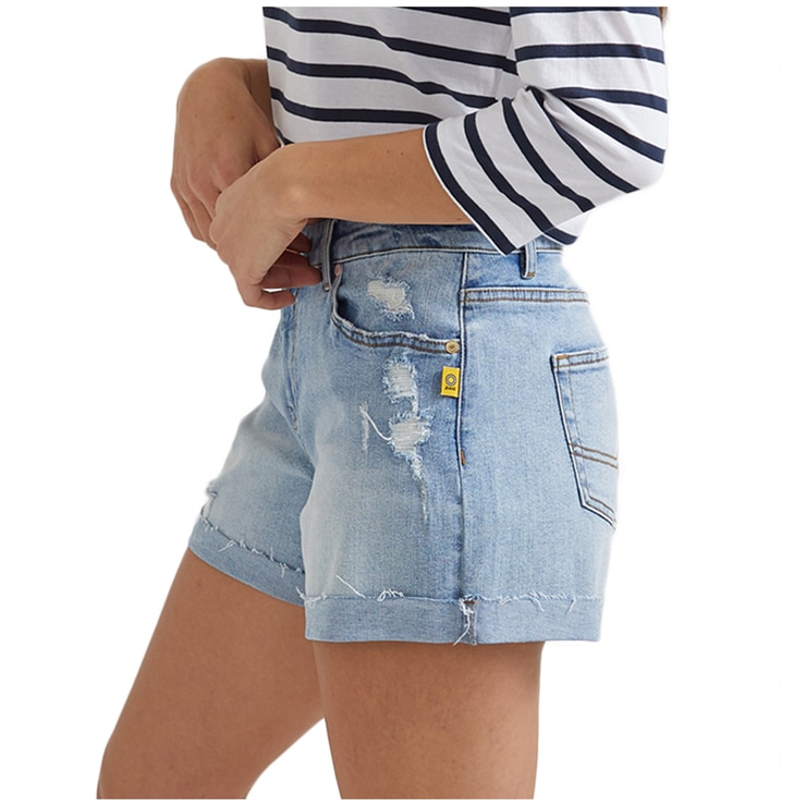 Bettina Liano Women's Denim Short - Light Blue Bettina Liano Women's Denim Short - Light Blue