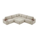 Aiden & Ivy 6 Piece Modular Fabric Sectional Aiden & Ivy 6 Piece Modular Fabric Sectional