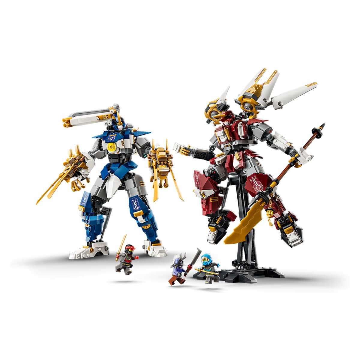 LEGO NINJAGO The Twin Titan Mechs Action Figures 71870 LEGO NINJAGO The Twin Titan Mechs Action Figures 71870