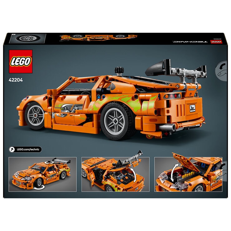 LEGO Technic Fast and Furious Toyota Supra MK4 42204