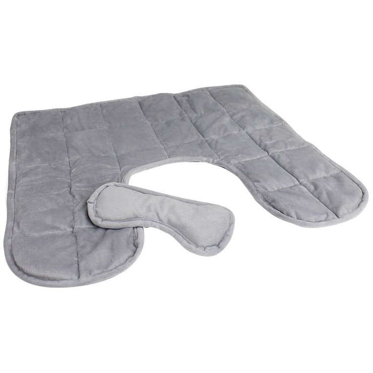 Onkaparigka Weighted Neck Wrap With Bonus Eye Pack Silver