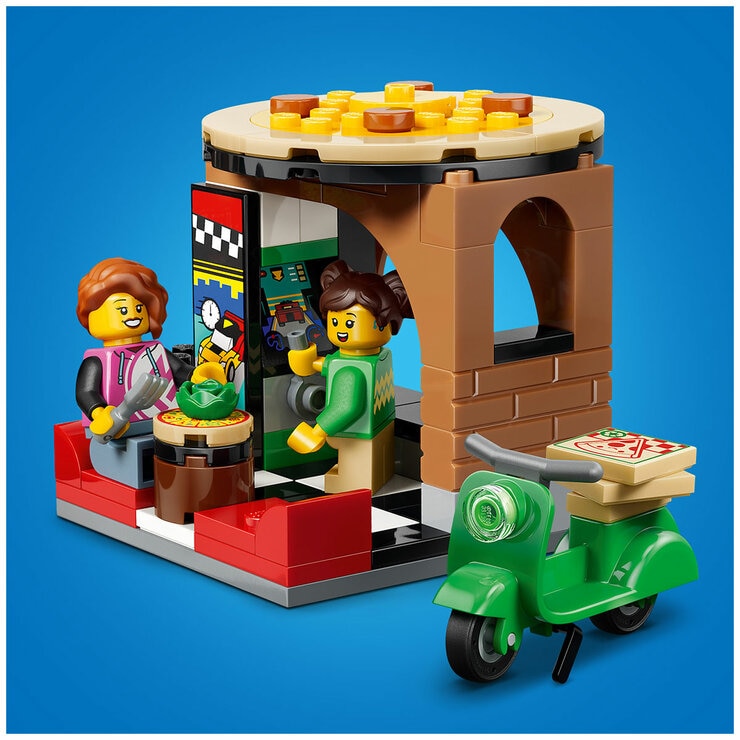 LEGO City Pizza Delivery Experience with Vehicles 60496