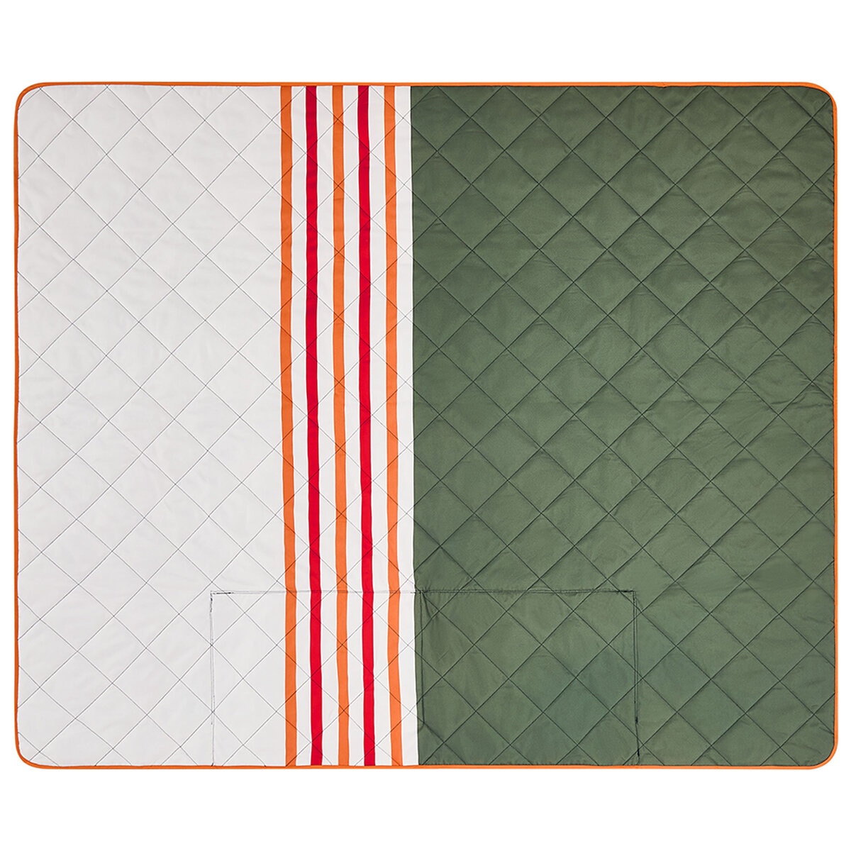 Hunter Outdoor Picnic Blanket Cypress Block Green Multi