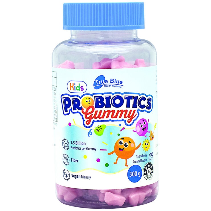True Blue Kids Probiotic Gummy Strawberry Cream 300g True Blue Kids Probiotic Gummy Strawberry Cream 300g