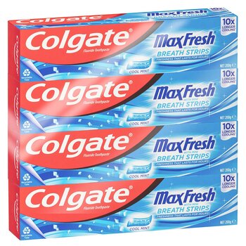 Colgate Max Fresh Toothpaste 4 x 200g