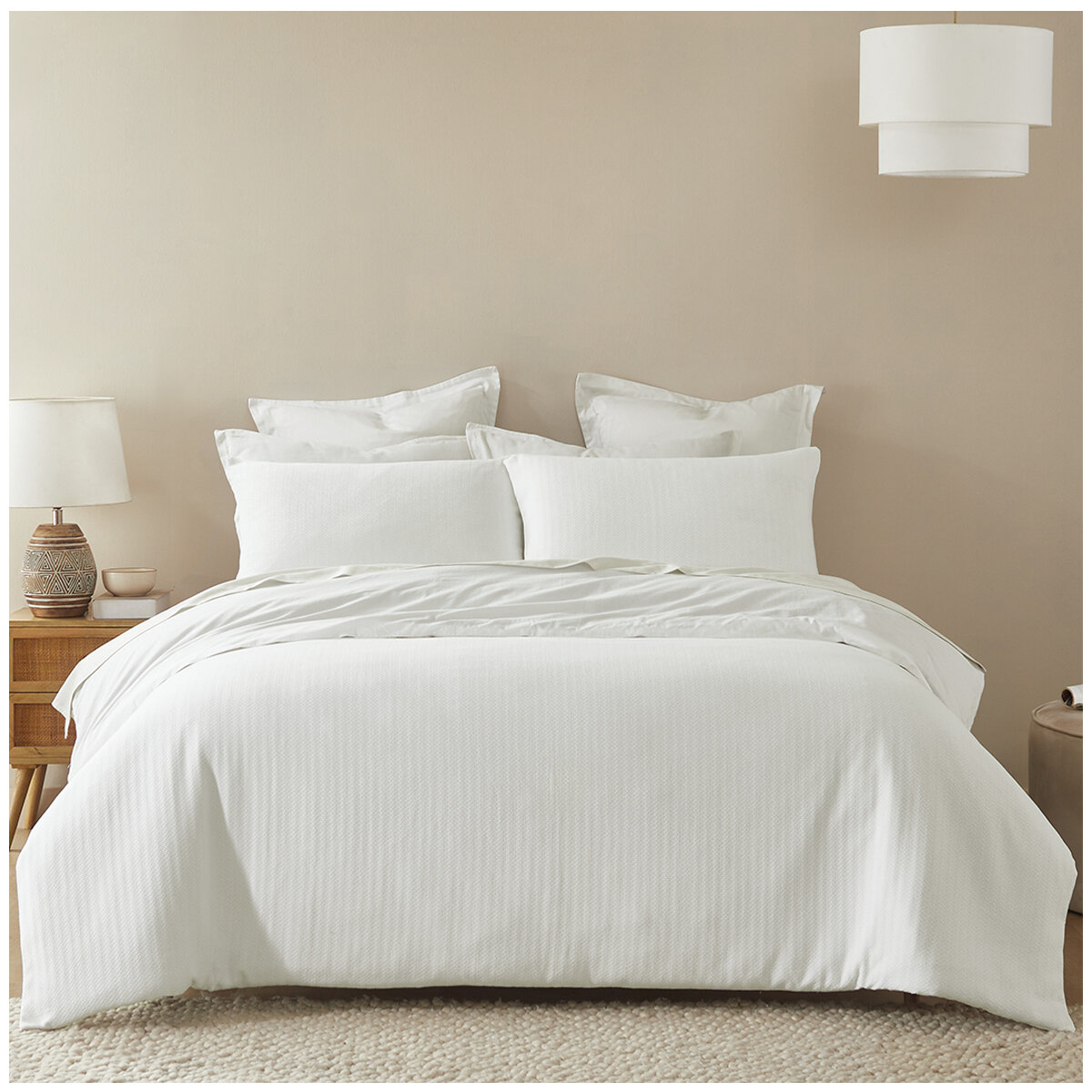 Manhattan 3 Piece Quilt Cover Set King Marsol