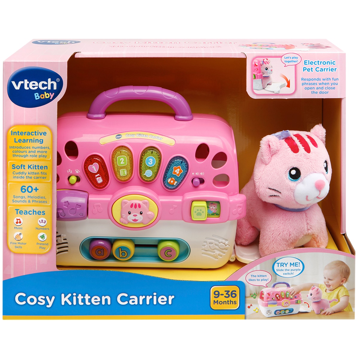Vtech Cozy Kitten Carrier Costco Australia