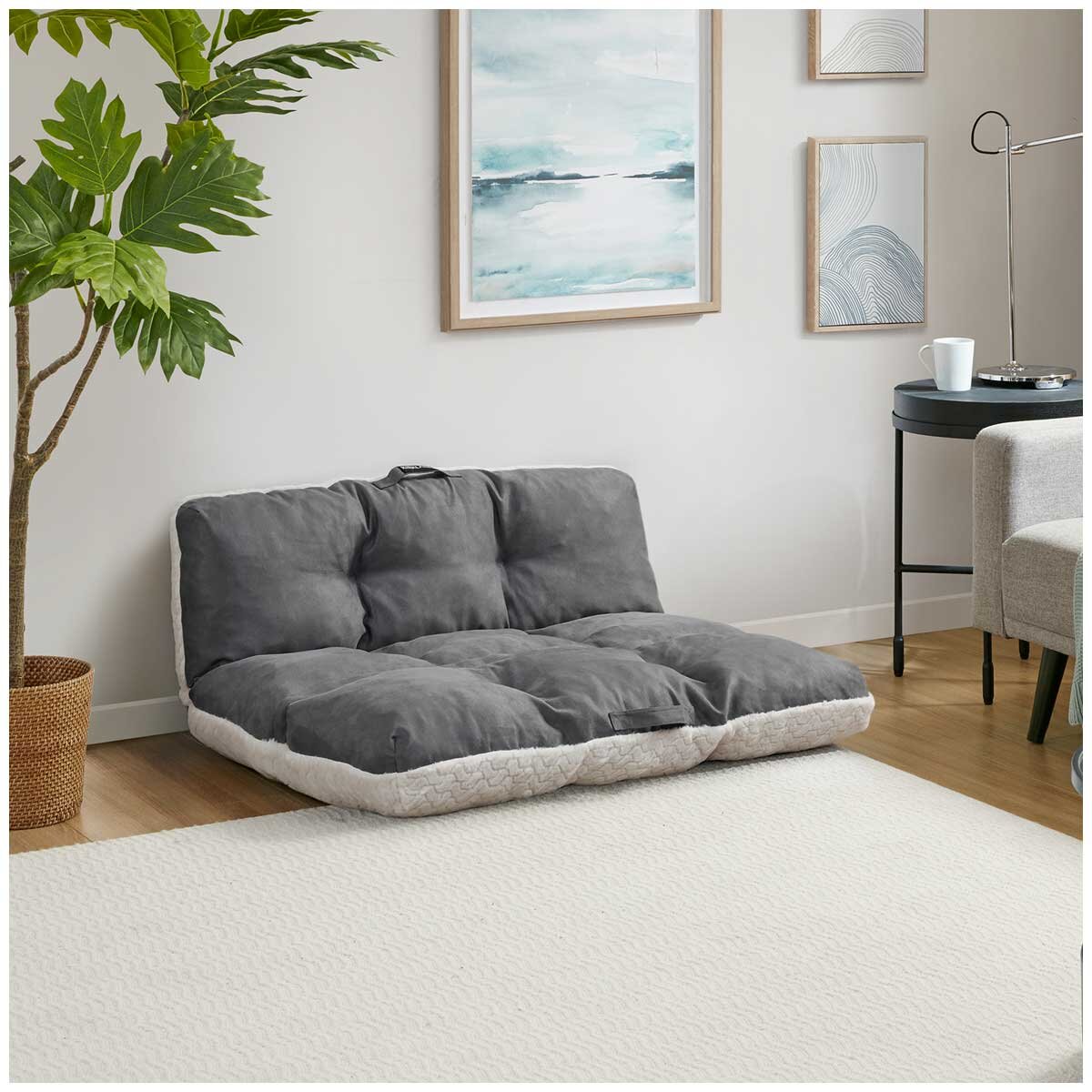 Kirkland Signature Square Tufted Napper Grey
