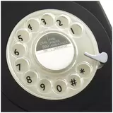 GPO 746 Rotary Telephone Black