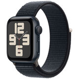 Apple Watch SE GPS 44mm Midnight Aluminium Case with Midnight Sport Loop