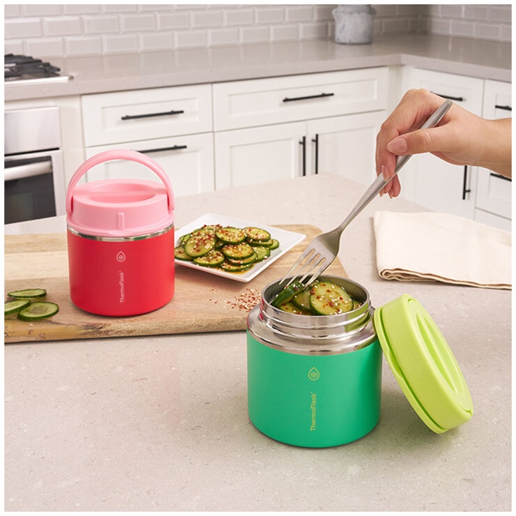 ThermoFlask 590ml Insulated Food Jar 2 Pack
