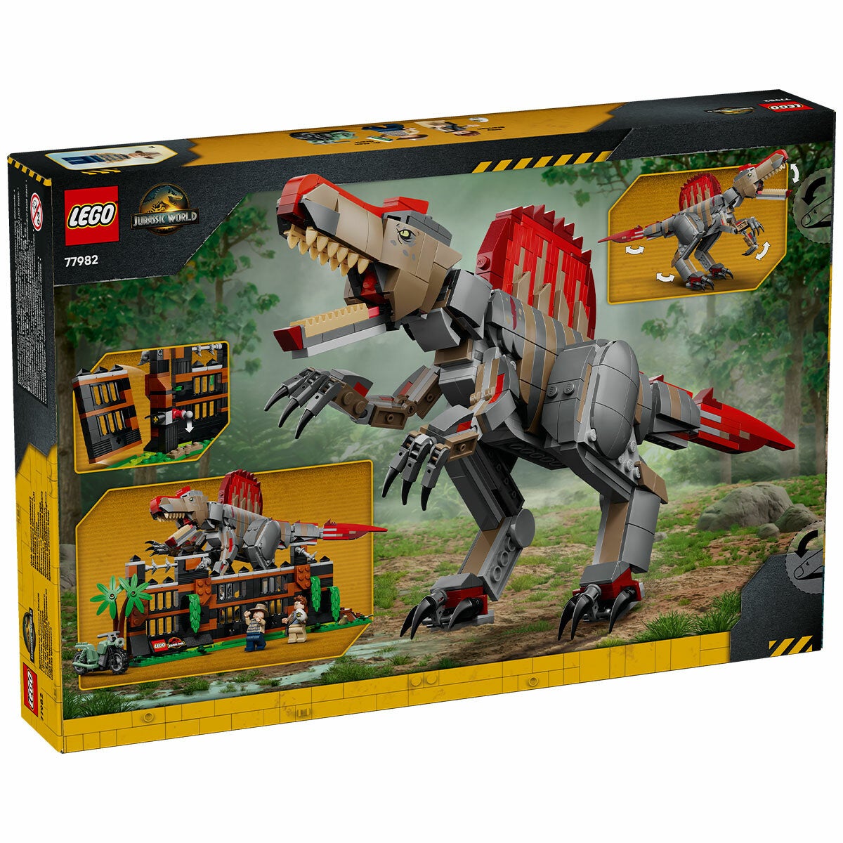 LEGO Jurassic World Spinosaurus Dinosaur Escape 77982