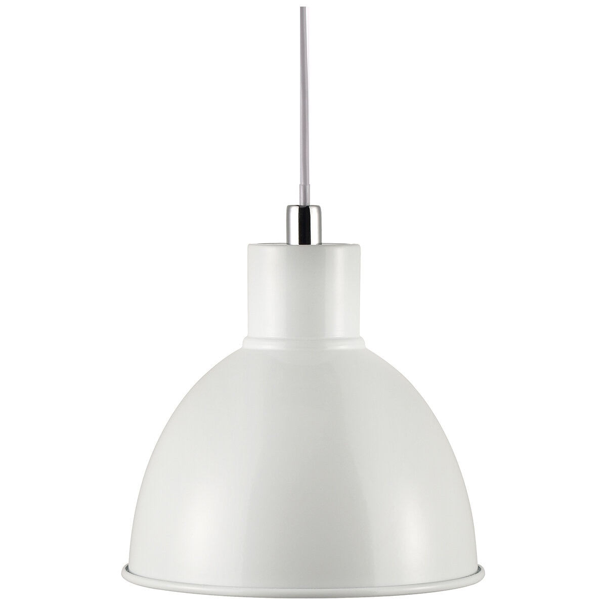 Nordlux Pop Pendant Light White Metal E27