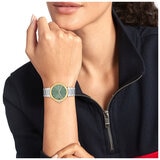 Tommy Hilfiger Lori Stainless Steel Green Dial Women's Watch 1782778
