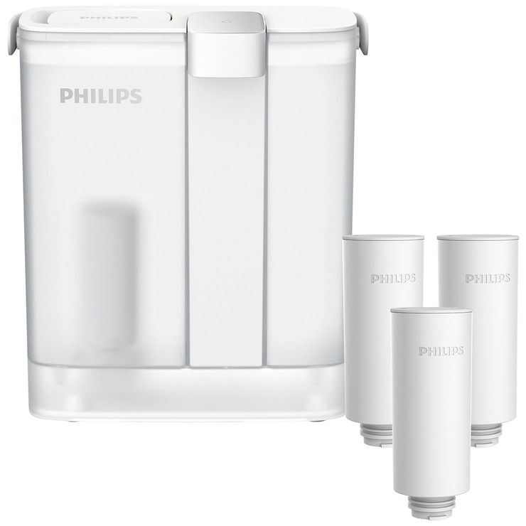 Philips Instant Water Filtration Dispenser, Value Pack including 4