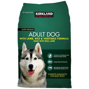 Kirkland Signature Dog Food with Lamb, Rice and Vegetable 18kg