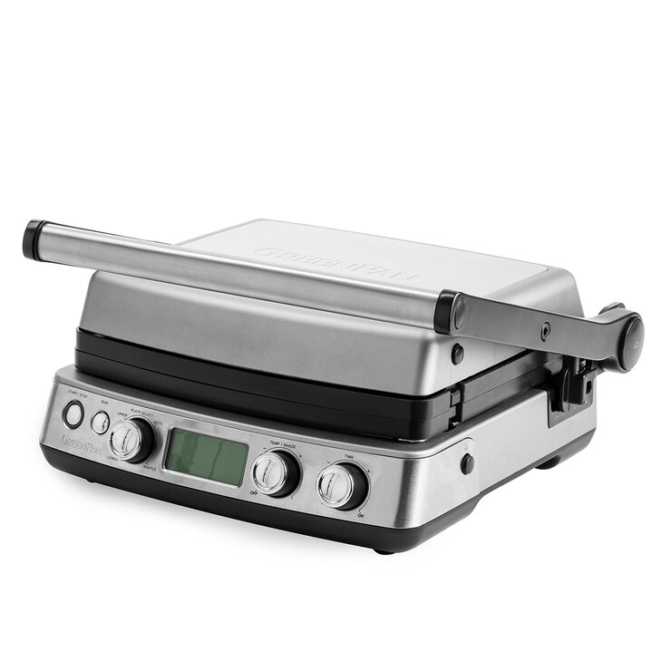 GreenPan Elite Contact Grill CC006847-001 Stainless Steel GreenPan Elite Contact Grill CC006847-001 Stainless Steel